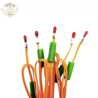 0.3m 1m 2m 3m آتش بازی روشن کننده الکتریکی بدون پودر E Match Igniter برای نمایش آتش بازی