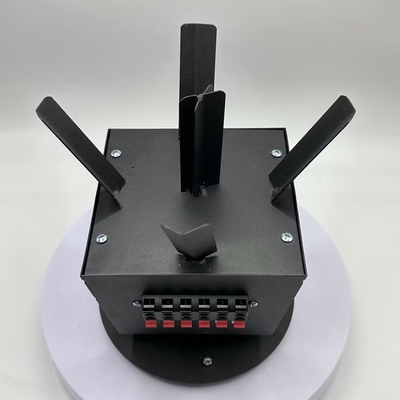 IP55 گردش آتش بازی فواره ماشین بی سیم کنترل از راه دور دنباله دار 500m آتش بازی سیستم شلیک