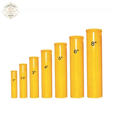 Heighet 320mm 340mm 360mm لوله مورتر فیبرگلاس برای تیراندازی آتش بازی
