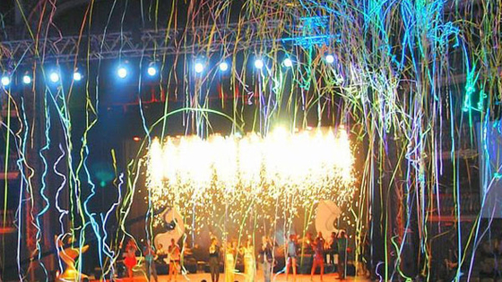 کنفتی های قابل تجزیه برای جشن جشن کنفتی های کاغذی