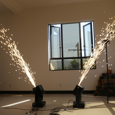 کنترل از راه دور 700w Dmx Sparking Cold Spark فواره ماشین عروسی