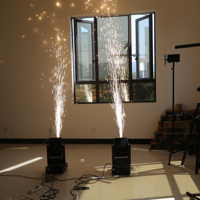 کنترل از راه دور 700w Dmx Sparking Cold Spark فواره ماشین عروسی