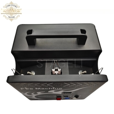 STAGELI 3 سر دی جی آتش نشانی ماشین شعله پروژکتور 25 * 25 * 34mm
