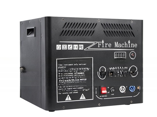 4 جلوه های مرحله ی سر ماشین شعله Dmx پروژکتور شعله AC110V/220V 50/60Hz