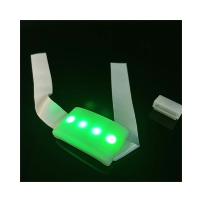 کنترل از راه دور شخصی شده درخشان قابل تنظیم LED روشن کردن دستبند NFC RFID سفارشی تبلیغاتی