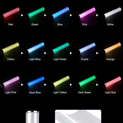 آکریلیک مینی LED Stick با سوئیچ چرخشی لوگو لیزر سفارشی Mini Glow Led Acrylic Stick Led Pen Light