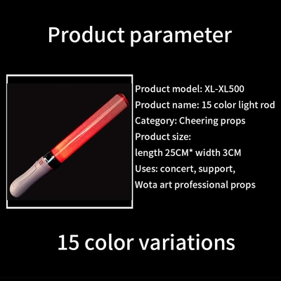 آکریلیک مینی LED Stick با سوئیچ چرخشی لوگو لیزر سفارشی Mini Glow Led Acrylic Stick Led Pen Light