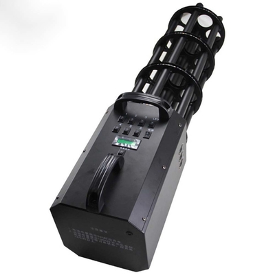 Dj Bar Atmosphere دستگیر شش شات گاتلینگ الکتریکی LED Confetti Gun توپ شبانه کلوب اسپری کاغذ ماشین Confetti