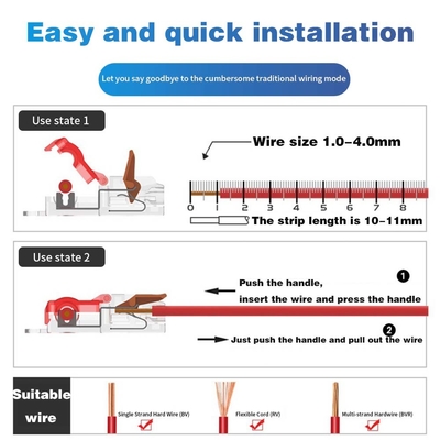 26-21 AWG اتصال سیم ژل پر شده اتصال پل 101E اتصال