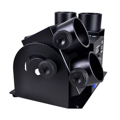 120W 4 سر دستگاه پرتاب کنفتی الکترونیک با کنترل DMX برای عروسی تولد کنفتی توپ