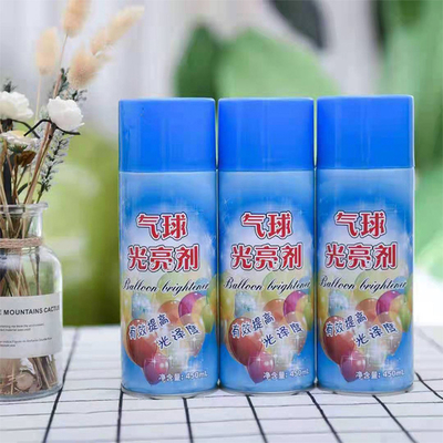 450 میلی لیتر اسپری بالون پولش برای تزئینات لاتکس بالون روشن کننده لوازم جانبی برای تزئینات جشن عروسی